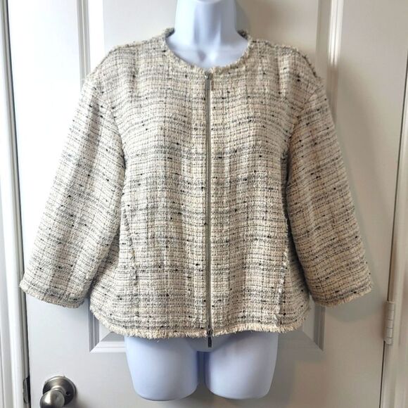 LAFAYETTE 148  NEW YORK Tweed Blazer - Picture 1 of 11